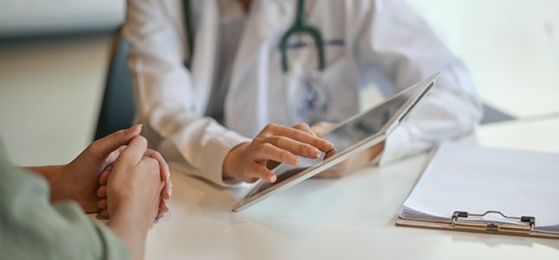 A healthcare professional